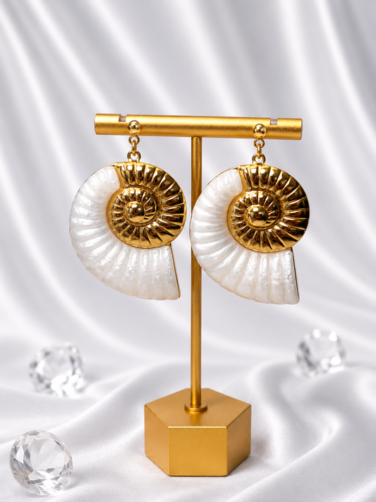 Boucles d'oreilles Coquillage