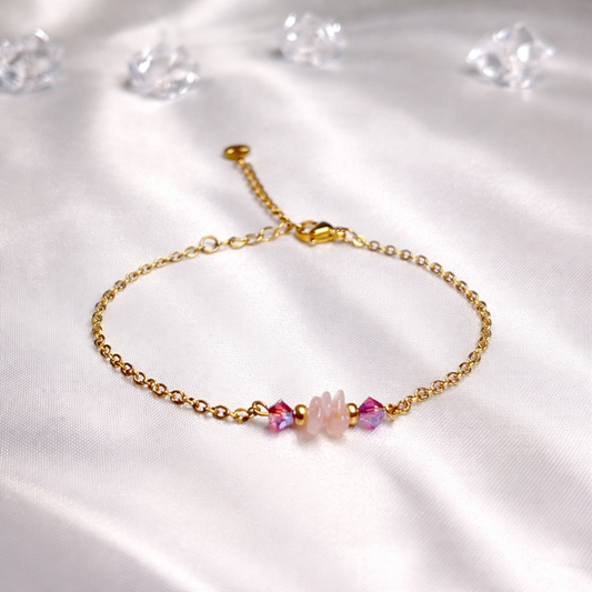Bracelet Quartz Rose